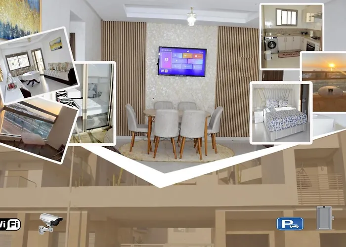 Apartment With Panoramic Ocean View In Agadir
